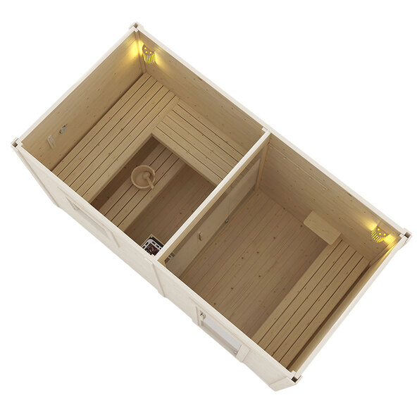 Outdoor Saunahaus TALO, XL