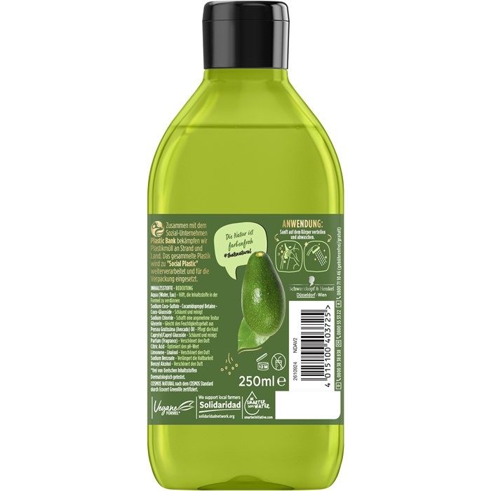 Pflegendes Duschgel mit Avocado-Duft