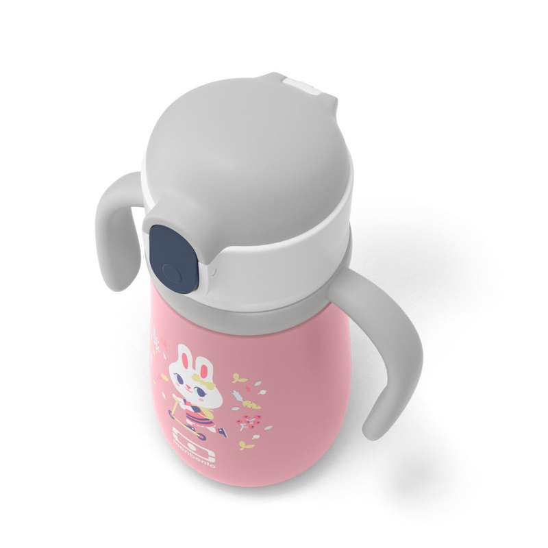 Gourde pour enfant STRAM 36cl rose Monbento