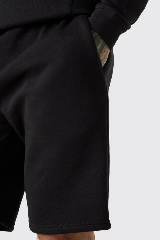 Tall lockere Jersey-Shorts