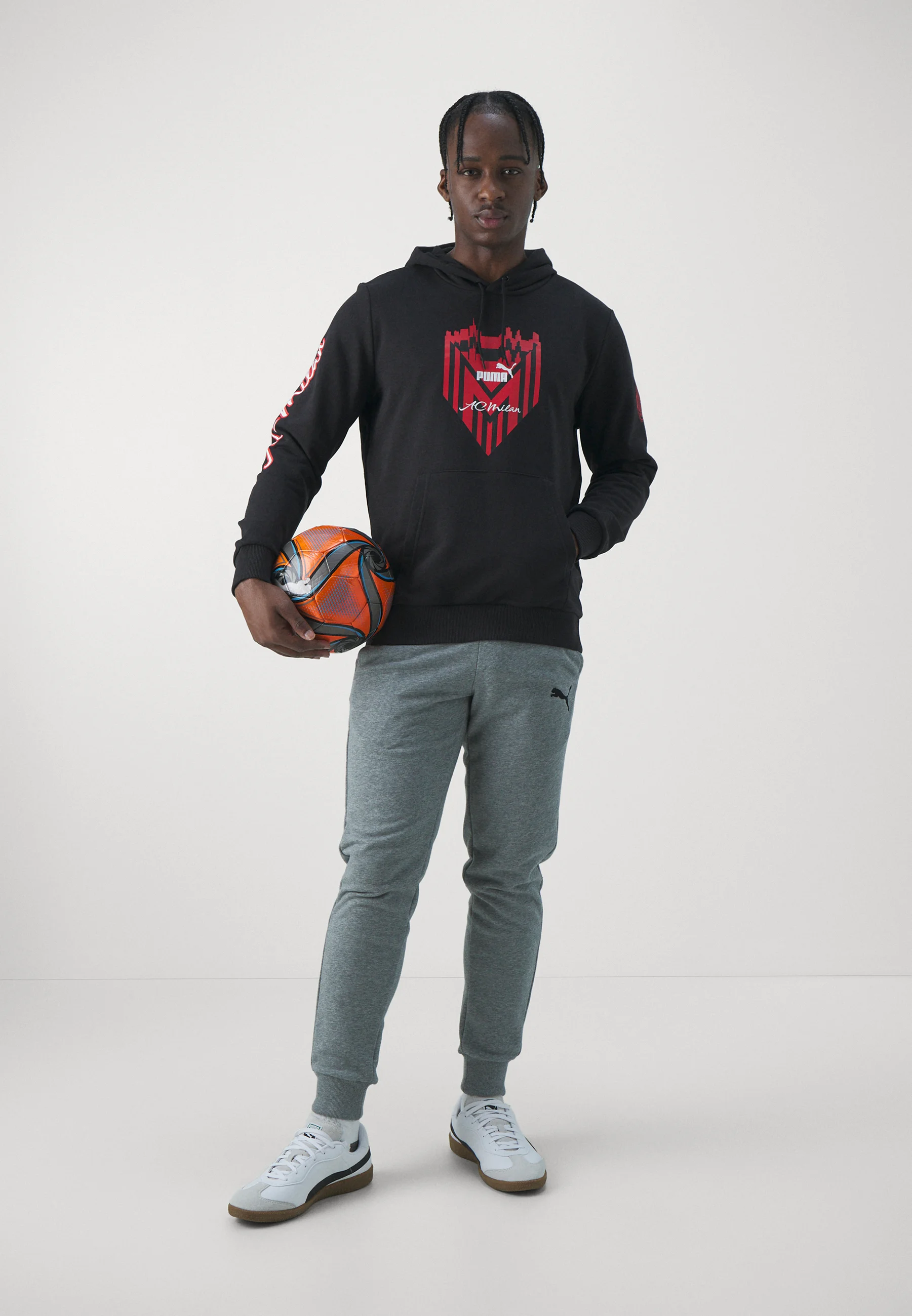 Puma AC MILAN FTBLICONS- Equipo -negro