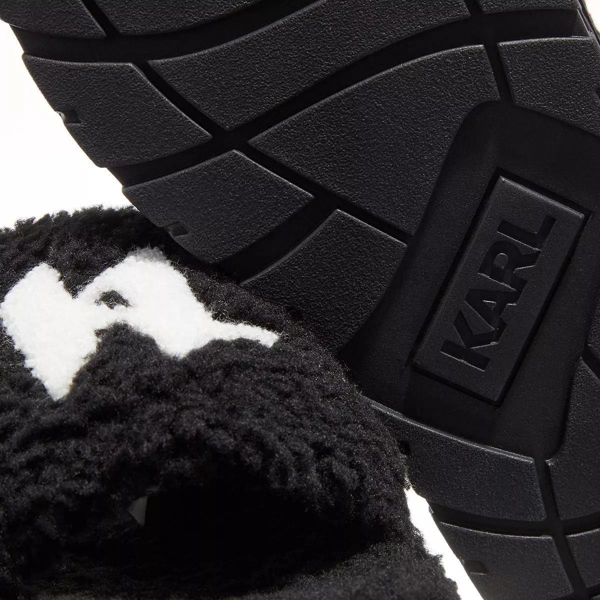 LAGERFELD Pantoletten schwarz Slide