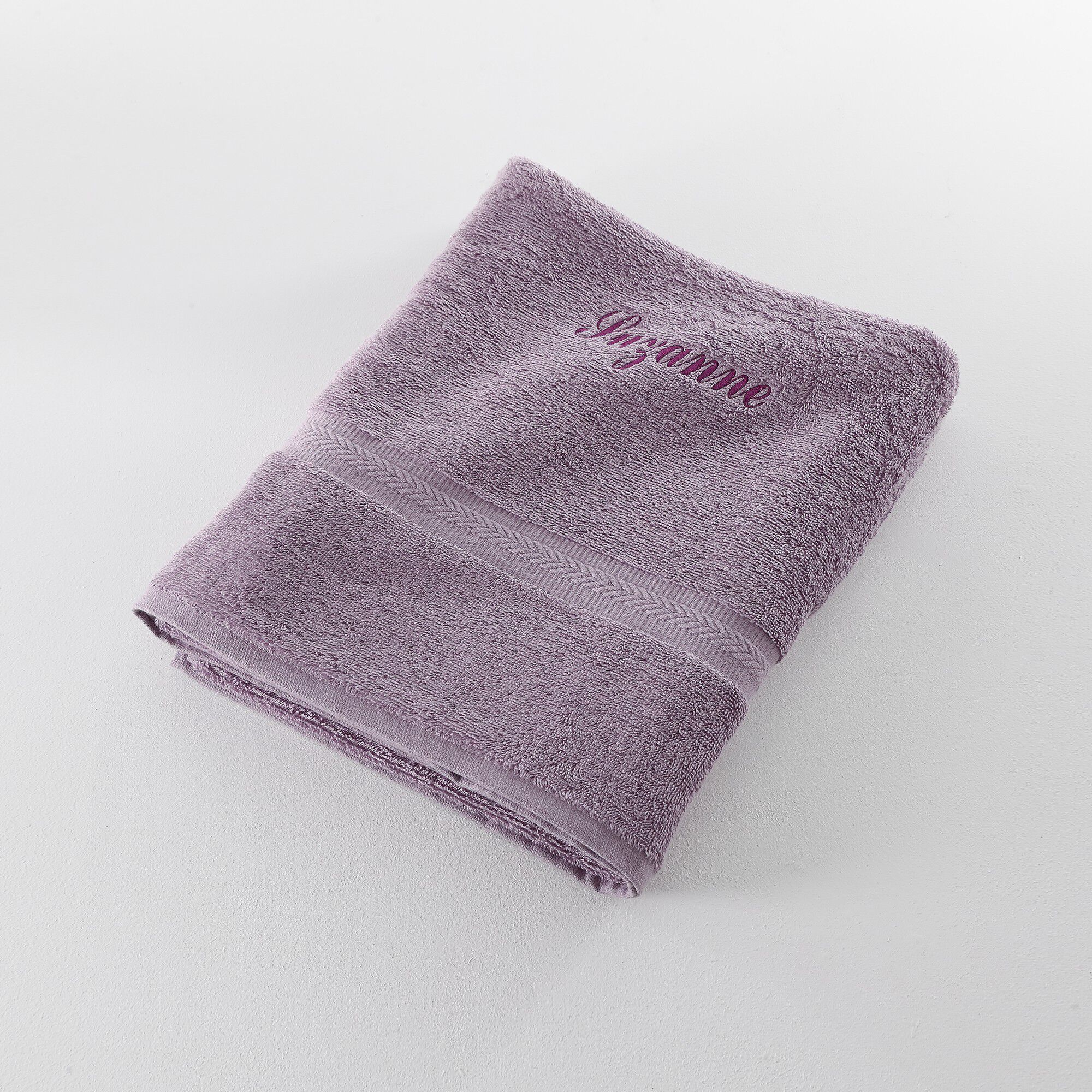 Serviette éponge personnalisable confort moelleux
