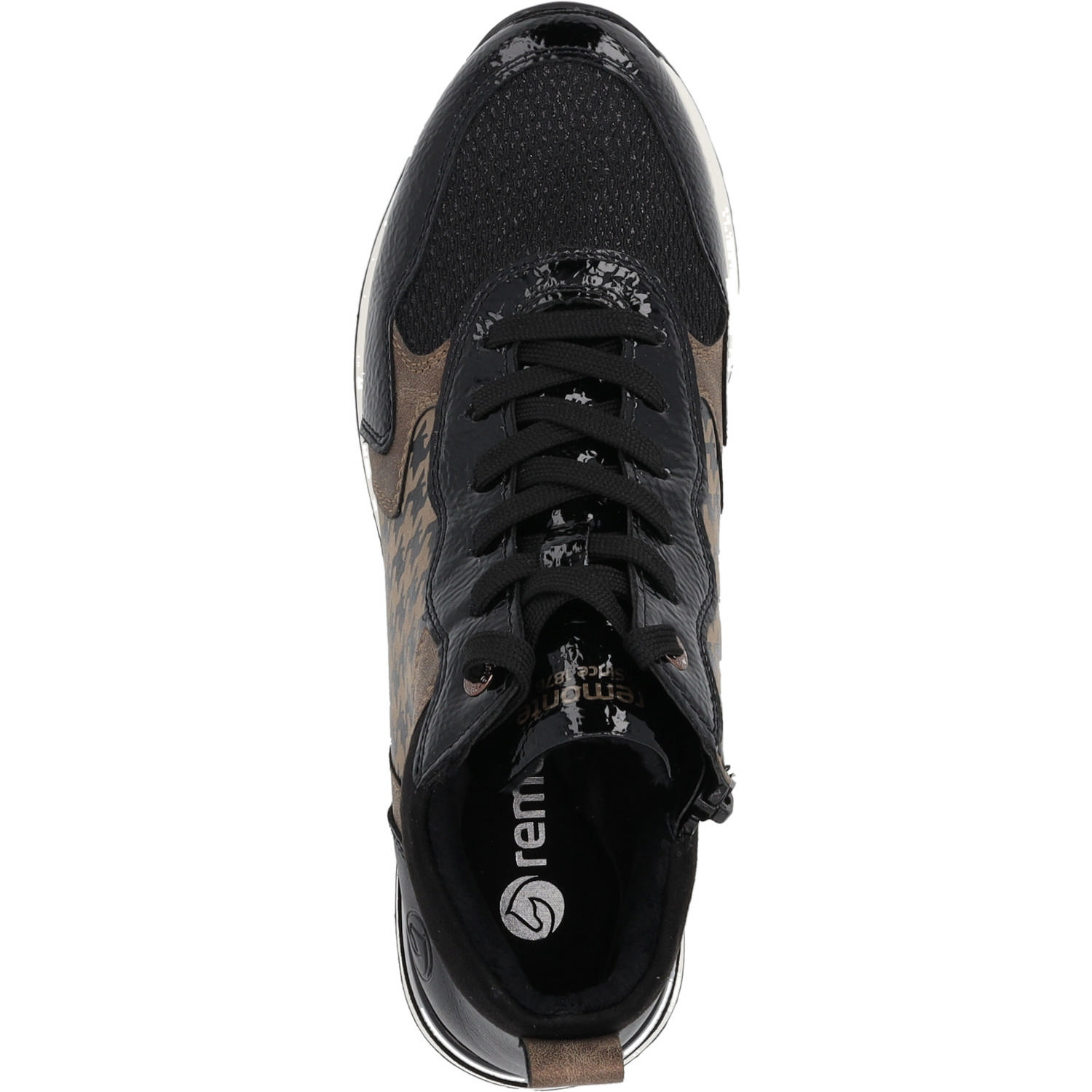 Remonte R2577, Schnürschuhe, Damen, Schwarz