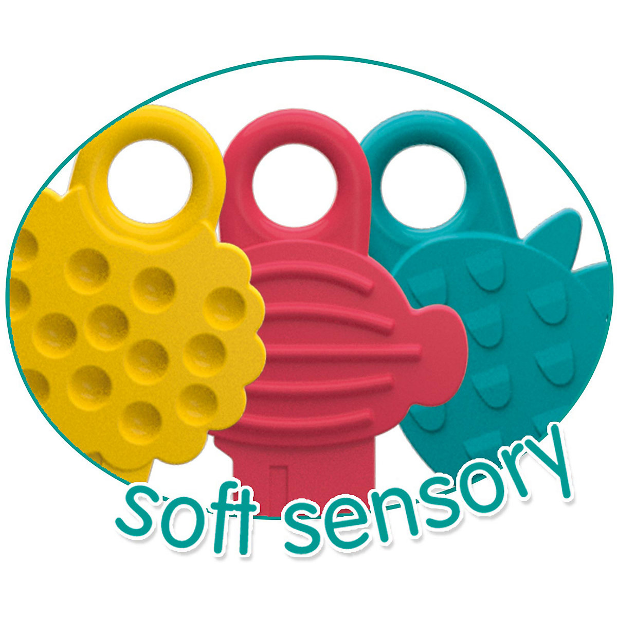 Tiny Talents - Sensory Spielschlüssel zum Entdecken, Fühlen, Beißen