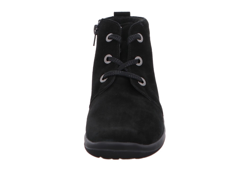 WALDLÄUFER Winterstiefel schwarz