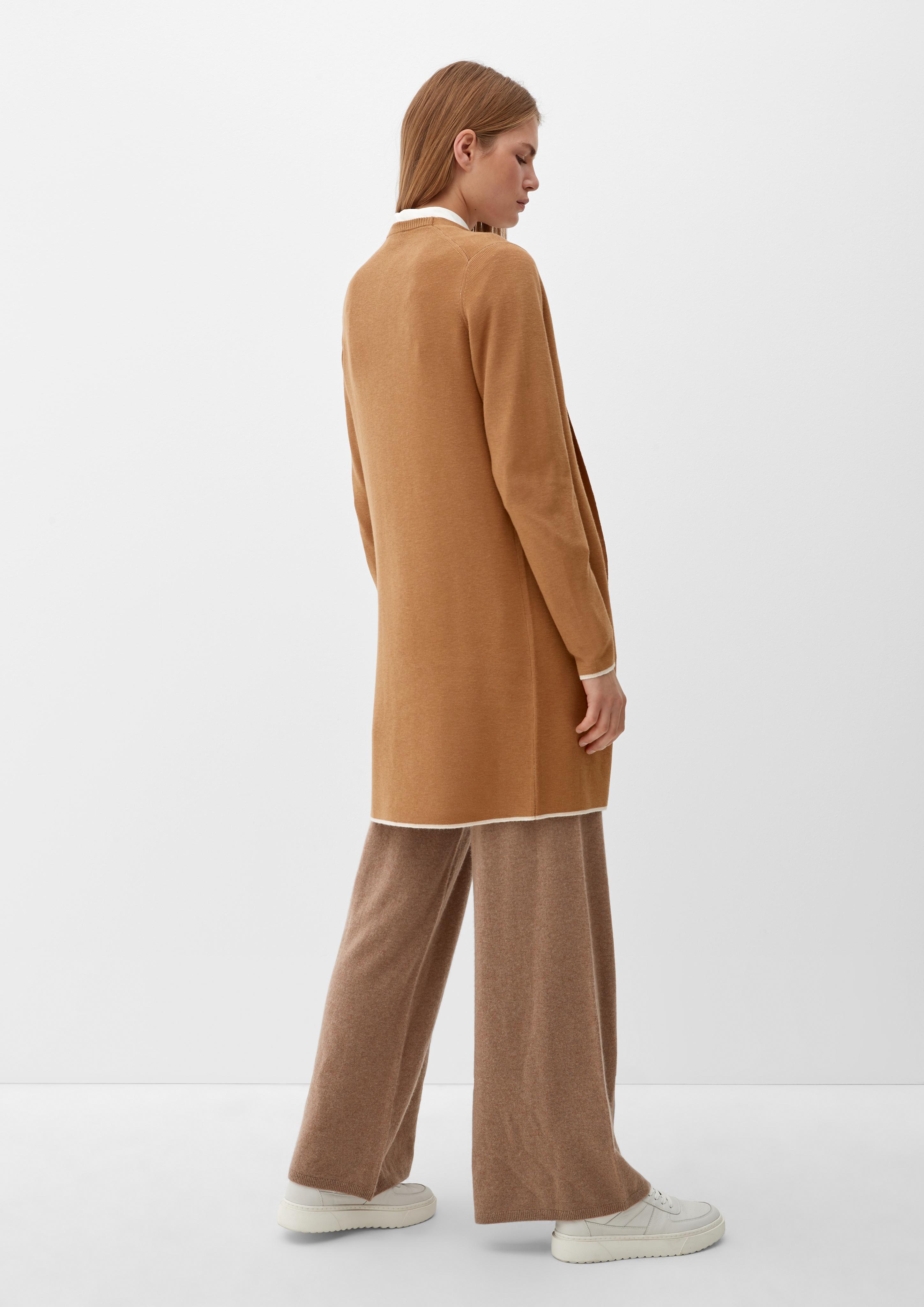 Lange Strickjacke  2120588-8469
