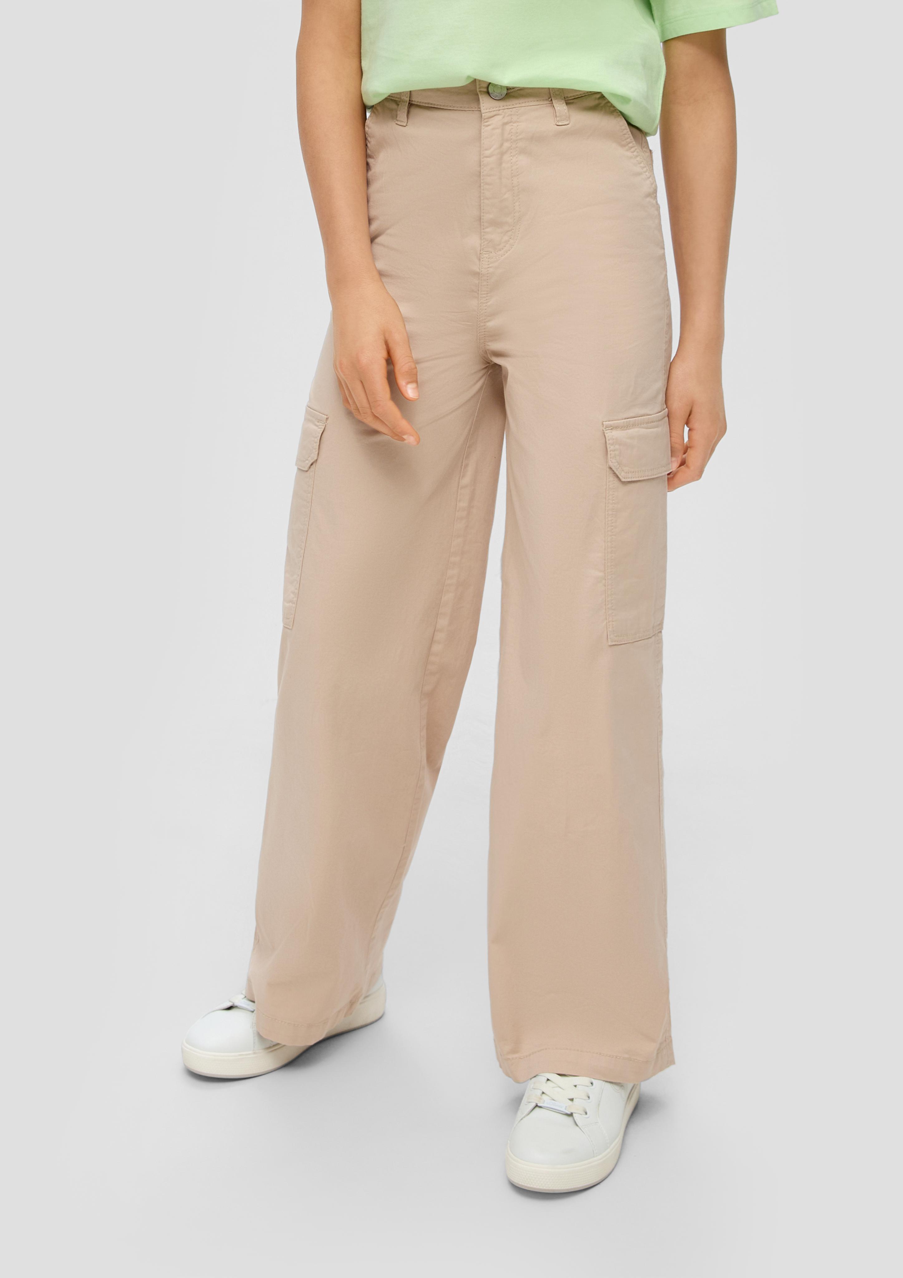 Loose: Wide-Leg-Pants im Cargo-Stil  2142452-8125