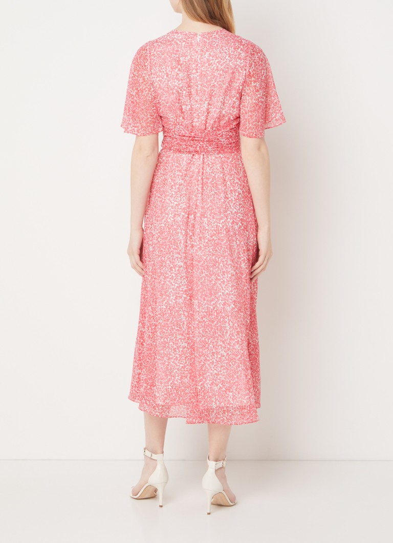 Abito midi con stampa floreale di Marie de Hobbs