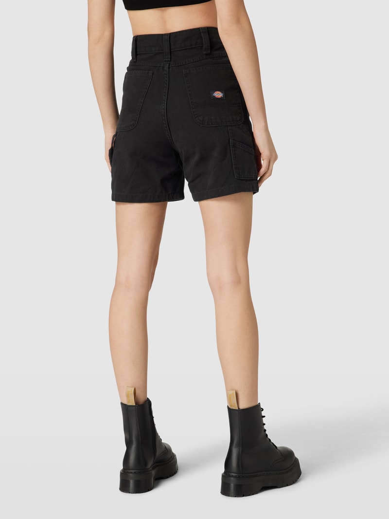 Shorts im 5-Pocket-Design Modell 'DUCK CANVAS' in schwarz