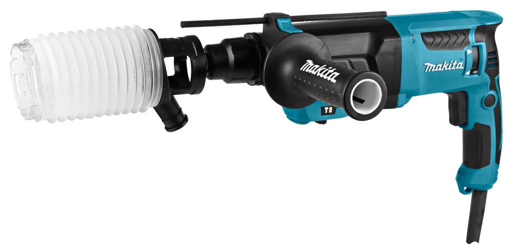 Ciocan combinat Makita HR2630J 800w 2.4J cu set de extracție a prafului