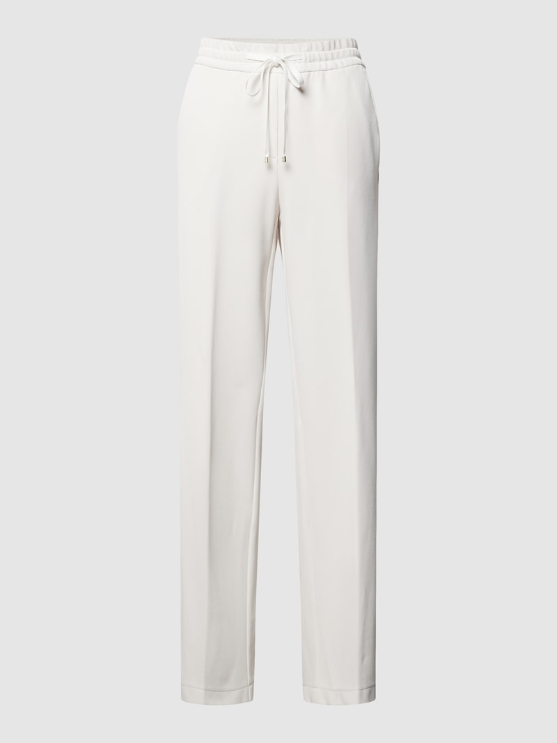 Stoffhose mit Tunnelzug Modell 'GRACY' in offwhite