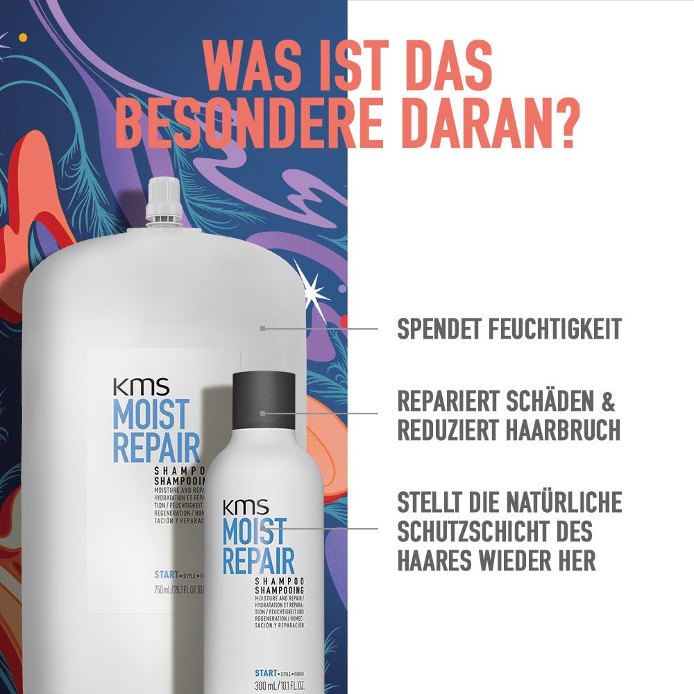 KMS Geschenk Set Moistrepair Shampoo Maxi