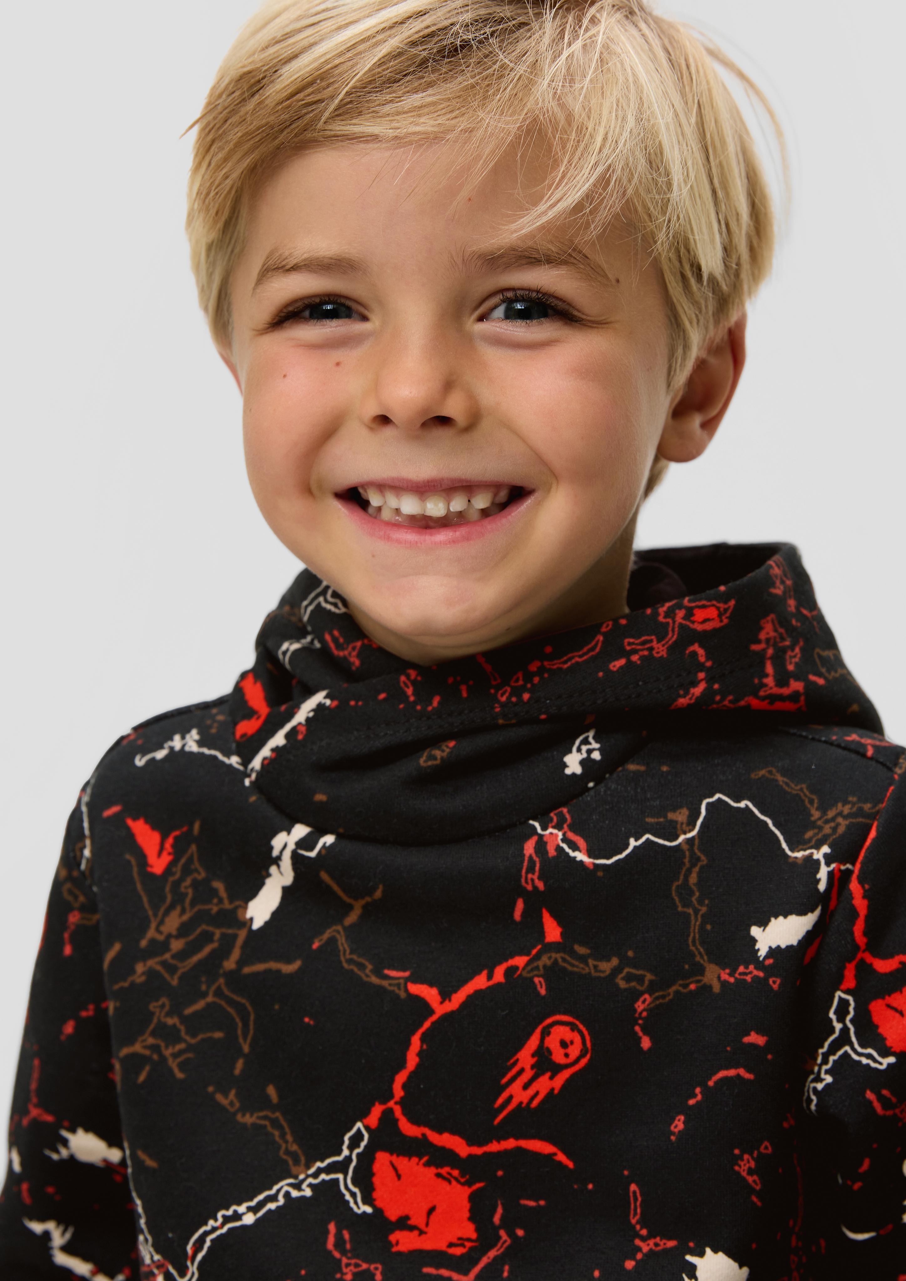 Sweatshirt mit weicher Innenseite  2137507-99A1