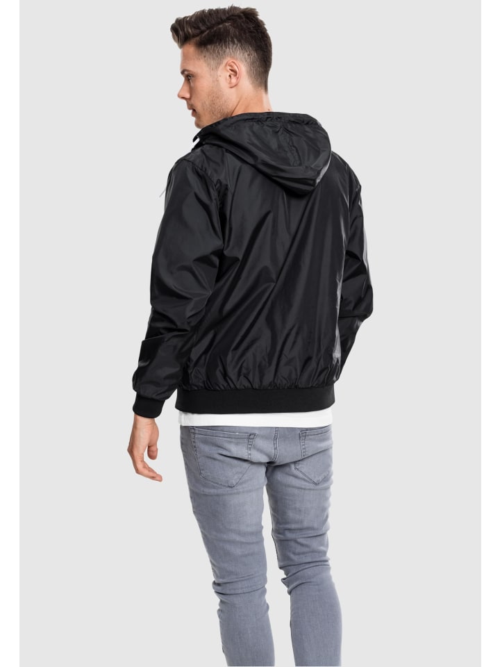 Urban Classics Urban Classics Windbreaker in blk/wht günstig kaufen