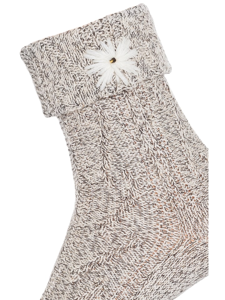 Lusana Socke LN35210-42 in beige günstig kaufen 42-44