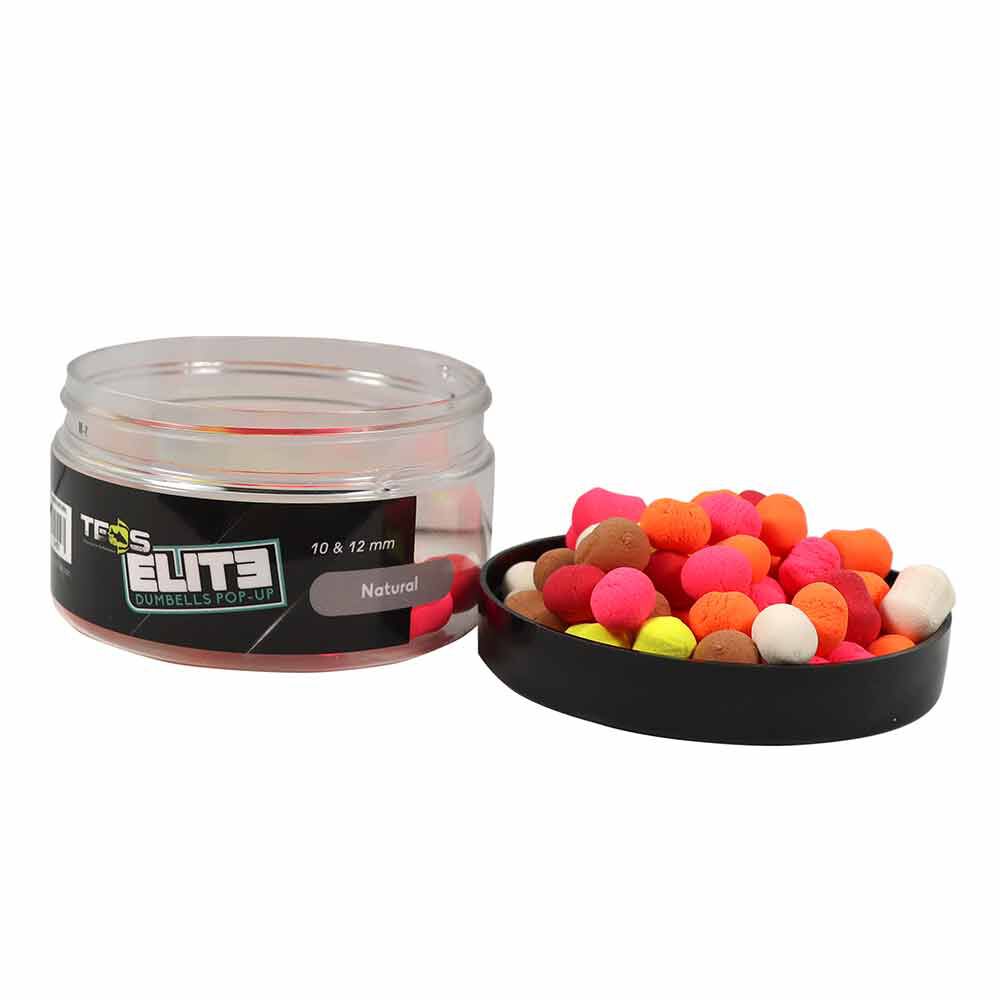 Dumbells Pop Up Teos Elite 10/12mm natural