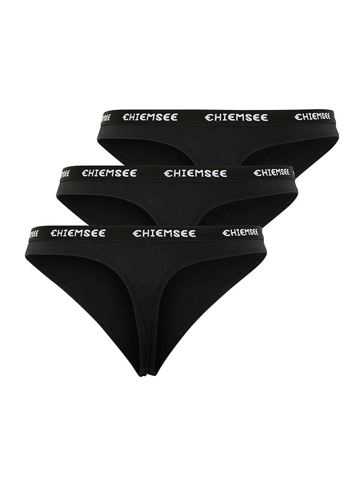 Chiemsee 3er-Set: Strings in Schwarz günstig kaufen