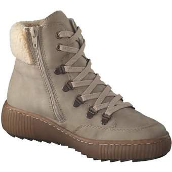 Rieker Schnür Boots in beige