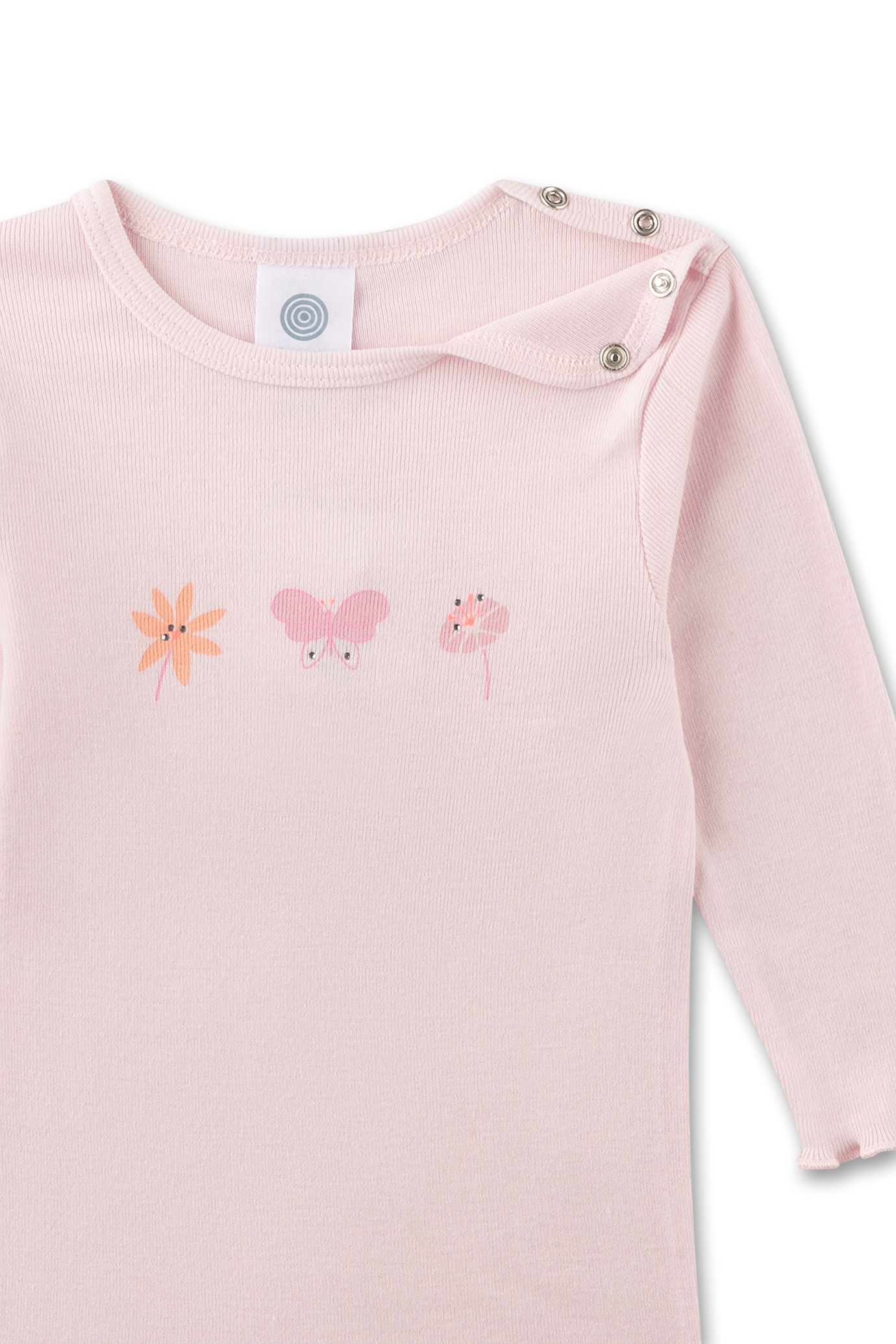 Body langarm rosa