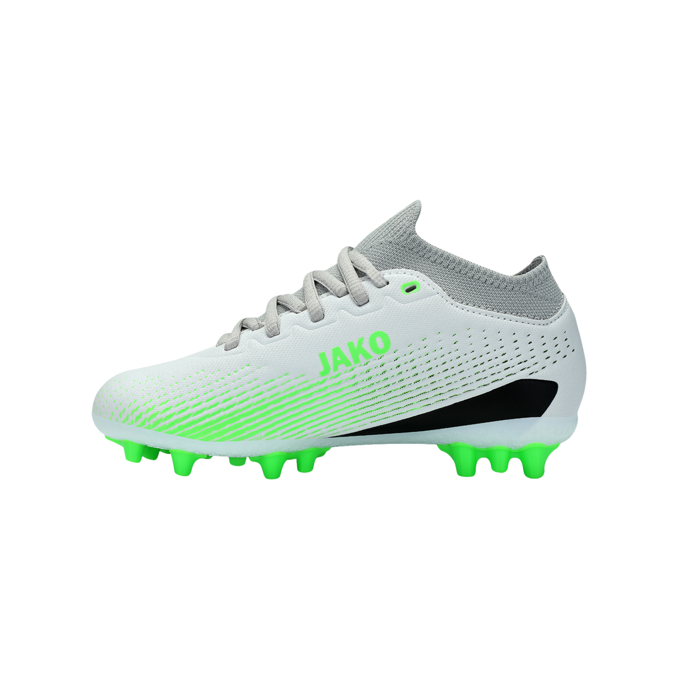 JAKO Lightning Sock AG Kids Weiss Grün F23