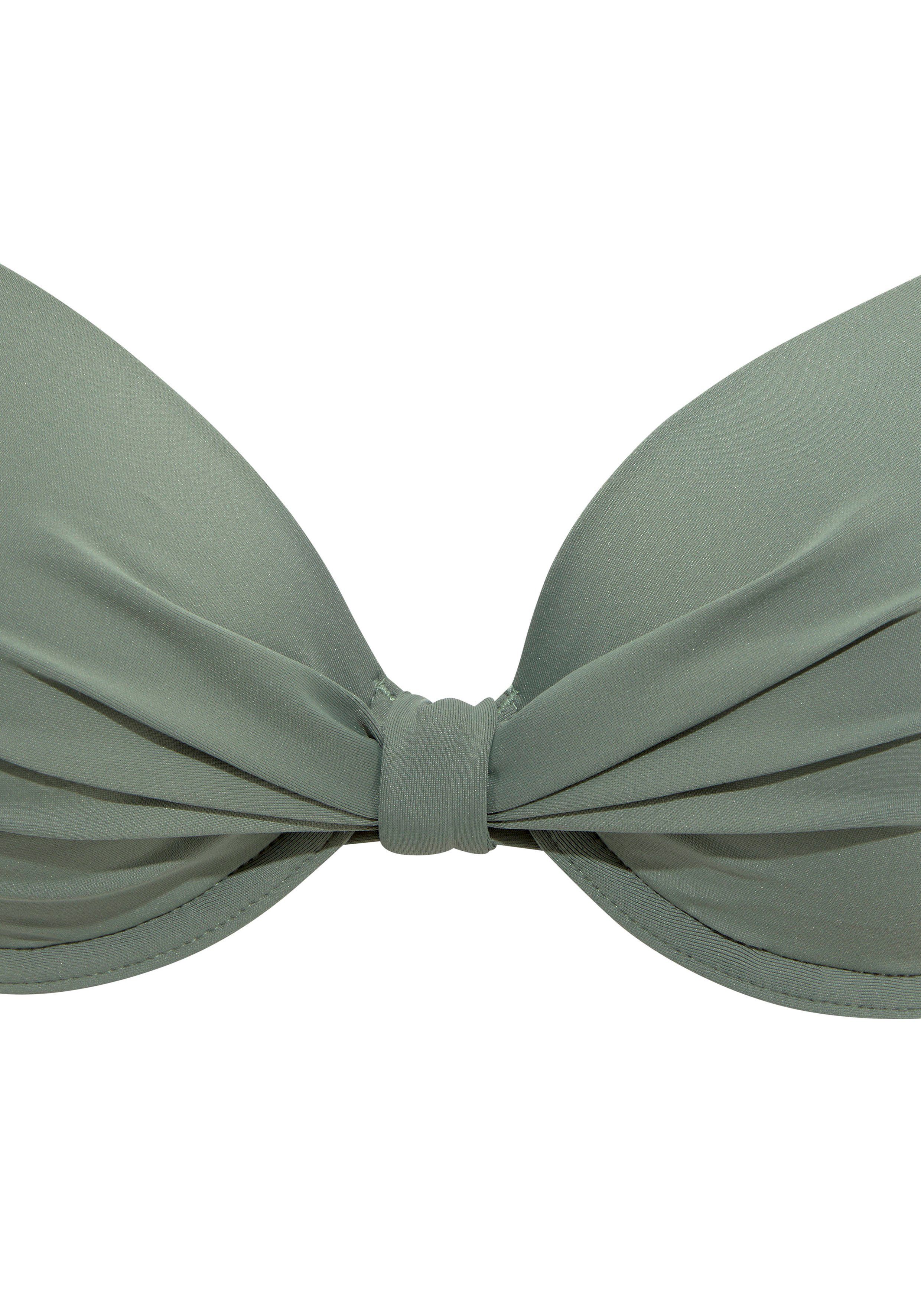 s.Oliver Bügel-Bikini-Top Spain, mit geraffter Mitte