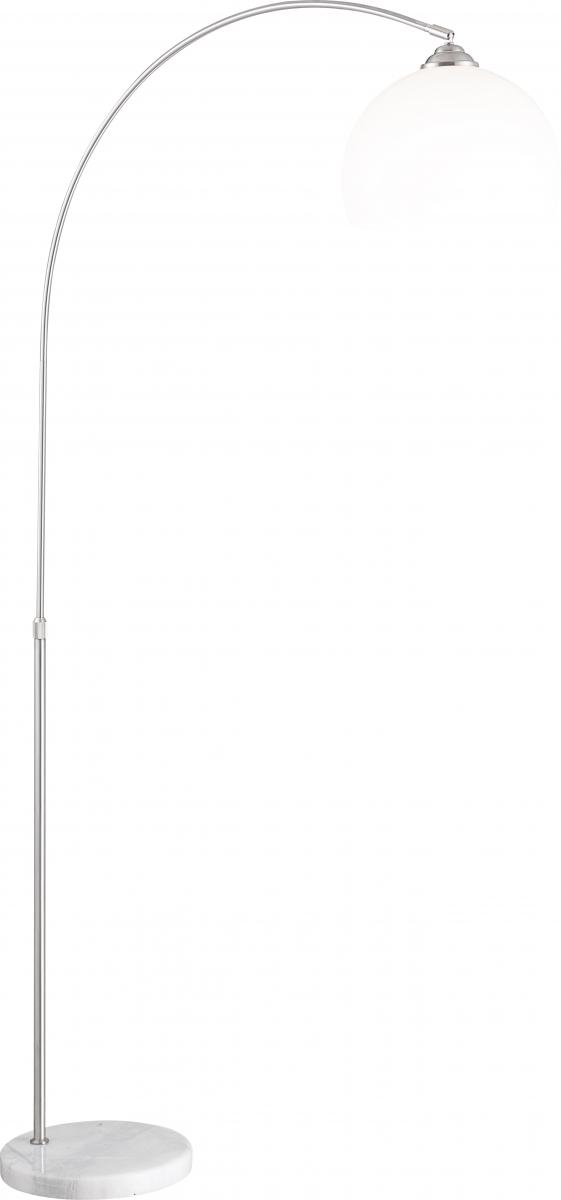 Globo Lighting - NEWCASTLE - Stehleuchte Metall Nickel matt, 1x E27
