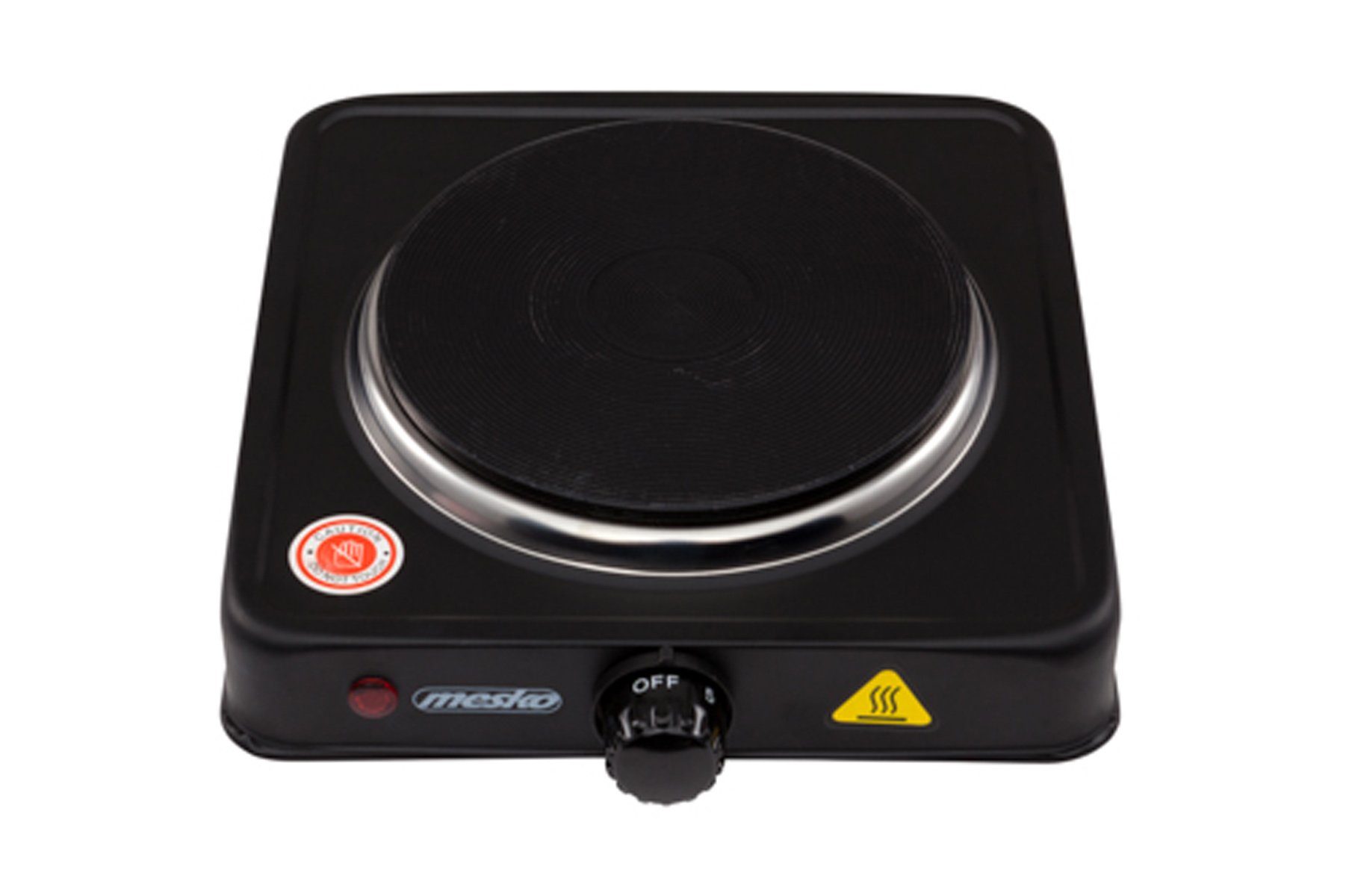 Mesko Einzelkochplatte MS-6508 Einzel-Kochplatte schwarz