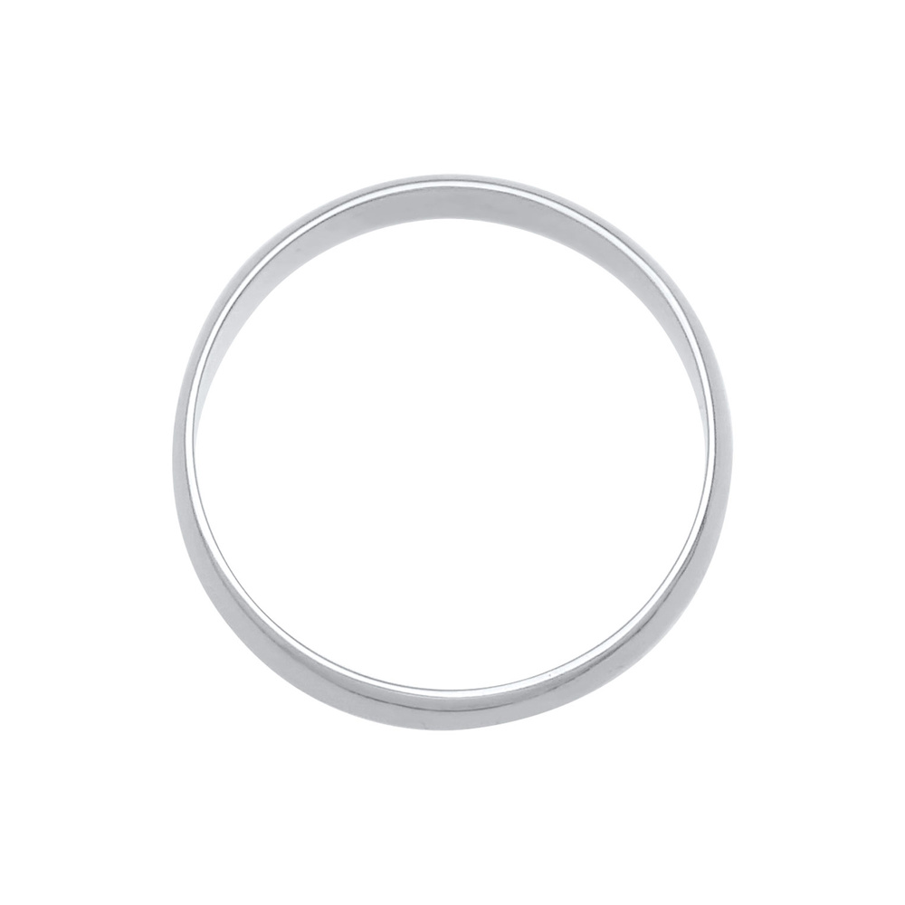 Elli Elli Bague Femmes Bande Simple Classique en Argent Sterling 925 Bague
