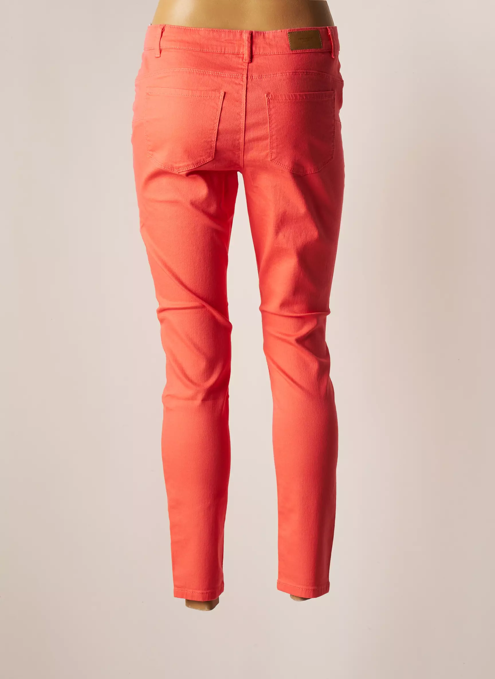 Vero Moda Pantalons Slim Femme couleur rose