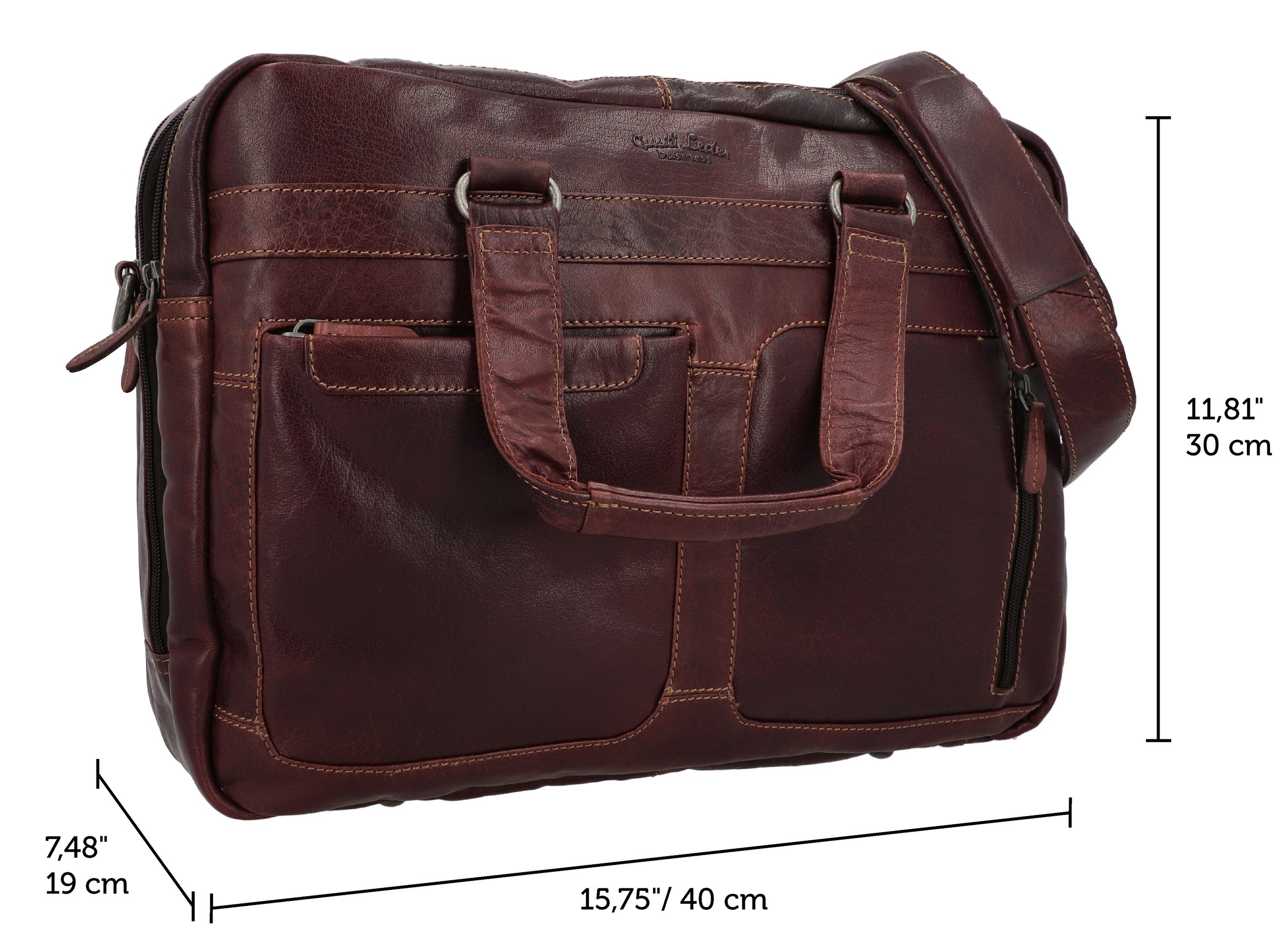 Gusti Leder Aktentasche Ripley (1-tlg)