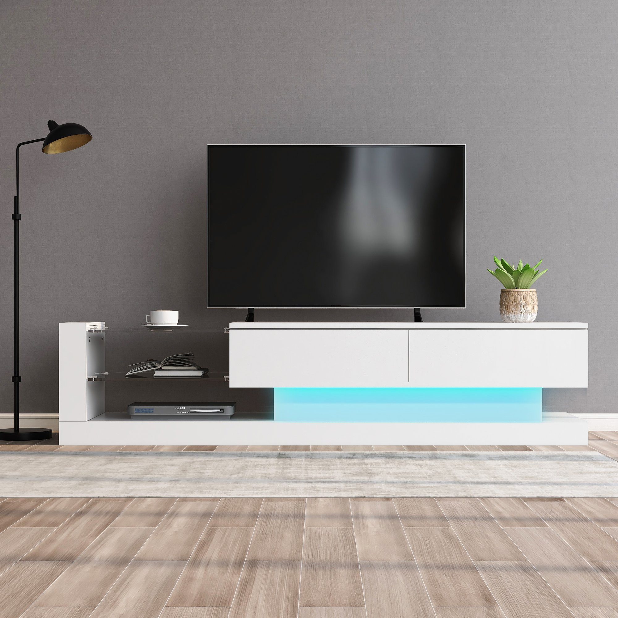HAUSS SPLOE TV-Schrank TV-Lowboards TV Schrank Fernsehschrank TV-Tisch