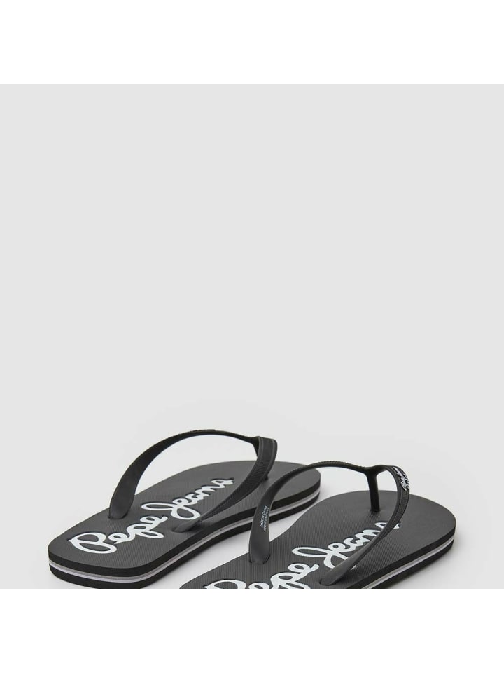 Pepe Jeans Flip-Flops Bay in Schwarz günstig kaufen