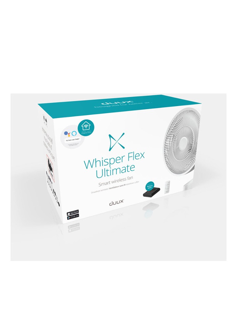 Duux Whisper Flex Ultimate nastavitelný podlahový ventilátor s baterií, 103 cm