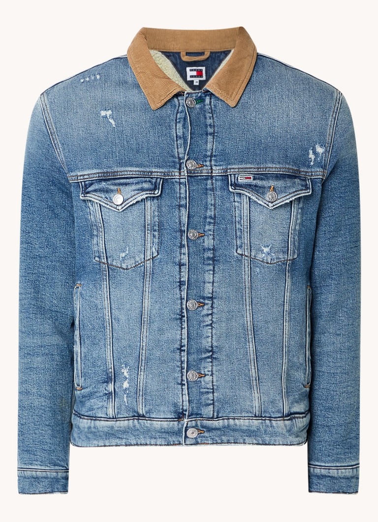 Tommy Hilfiger Ryan teksas jakna s plišanom podstavom i logotipom
