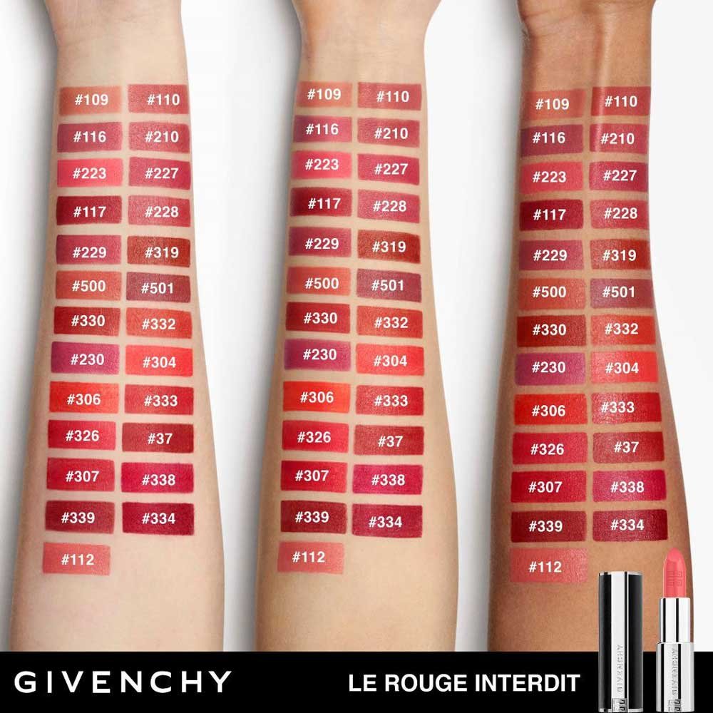 Givenchy Lippen Le Rouge Interdit Intense Silk