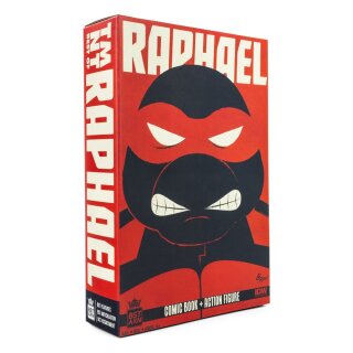 Teenage Mutant Ninja Turtles BST AXN x IDW Actionfigur & Comic Raphael Exclusive 13 cm