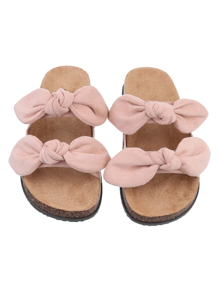 Ital-Design Sandale & Sandalette in Hellrosa günstig kaufen