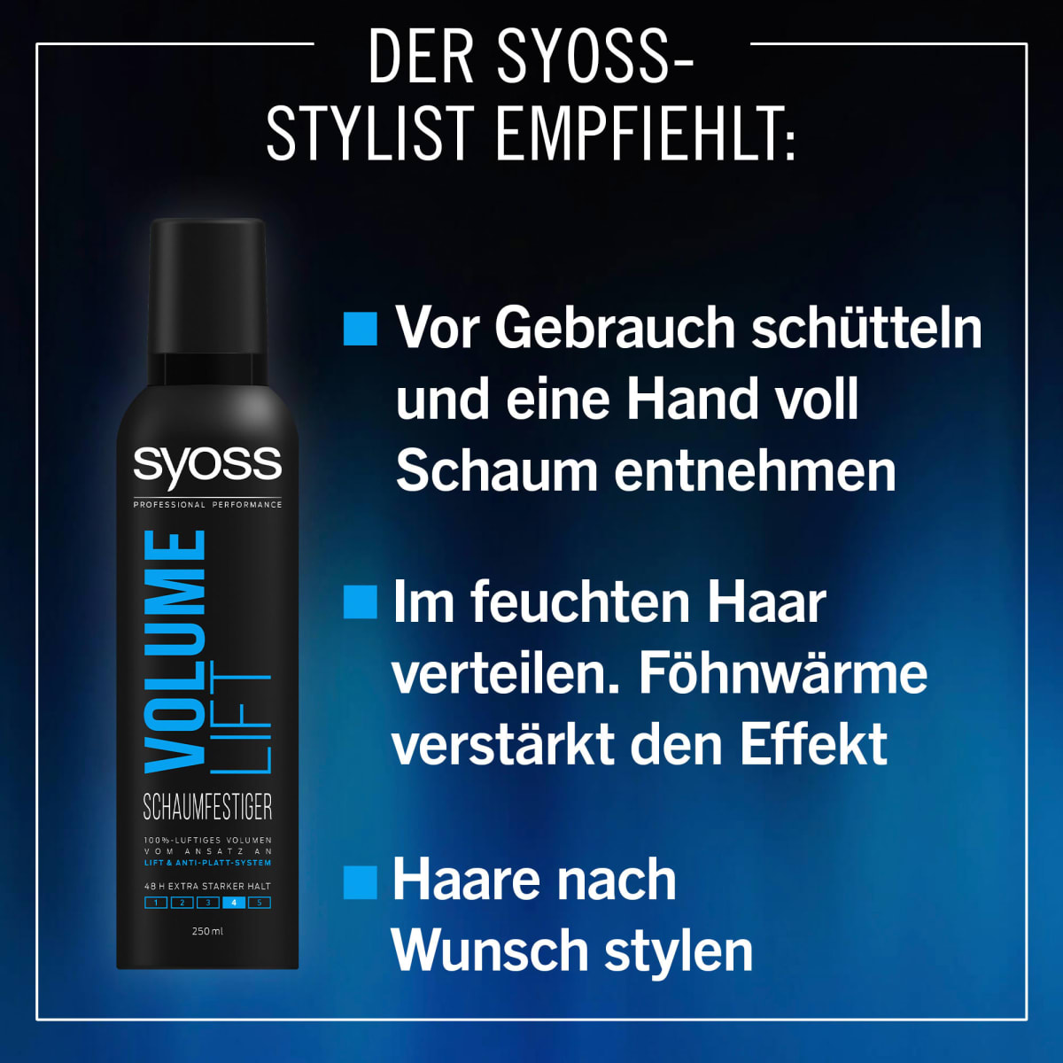 Schaumfestiger Volume Lift, 250 ml
