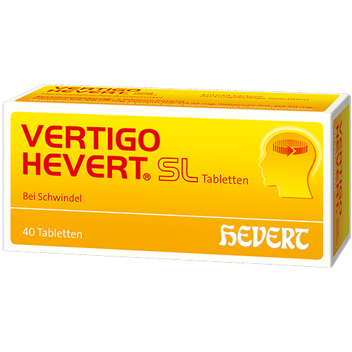 VERTIGO HEVERT SL Tabletten  40 St  Tabletten