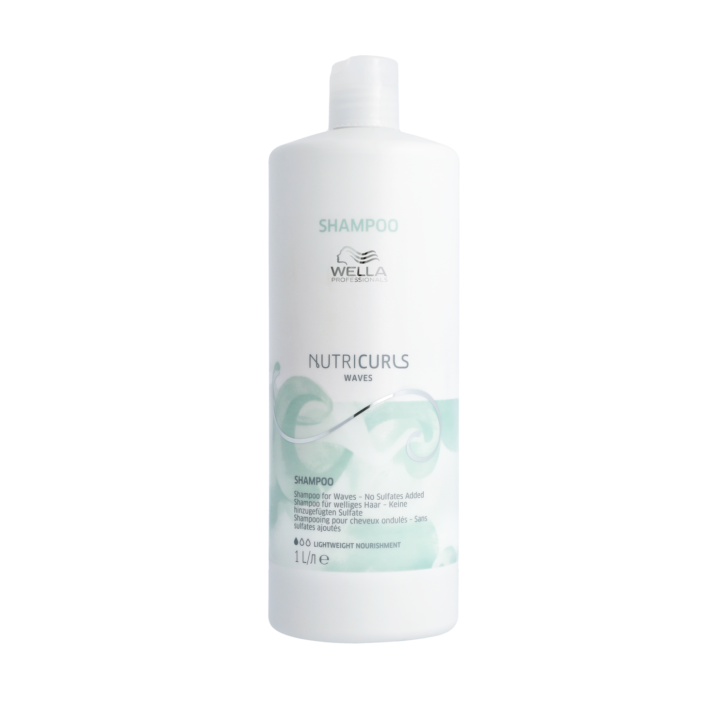 Wella Nutricurls Waves Shampooing Cheveux Ondulés