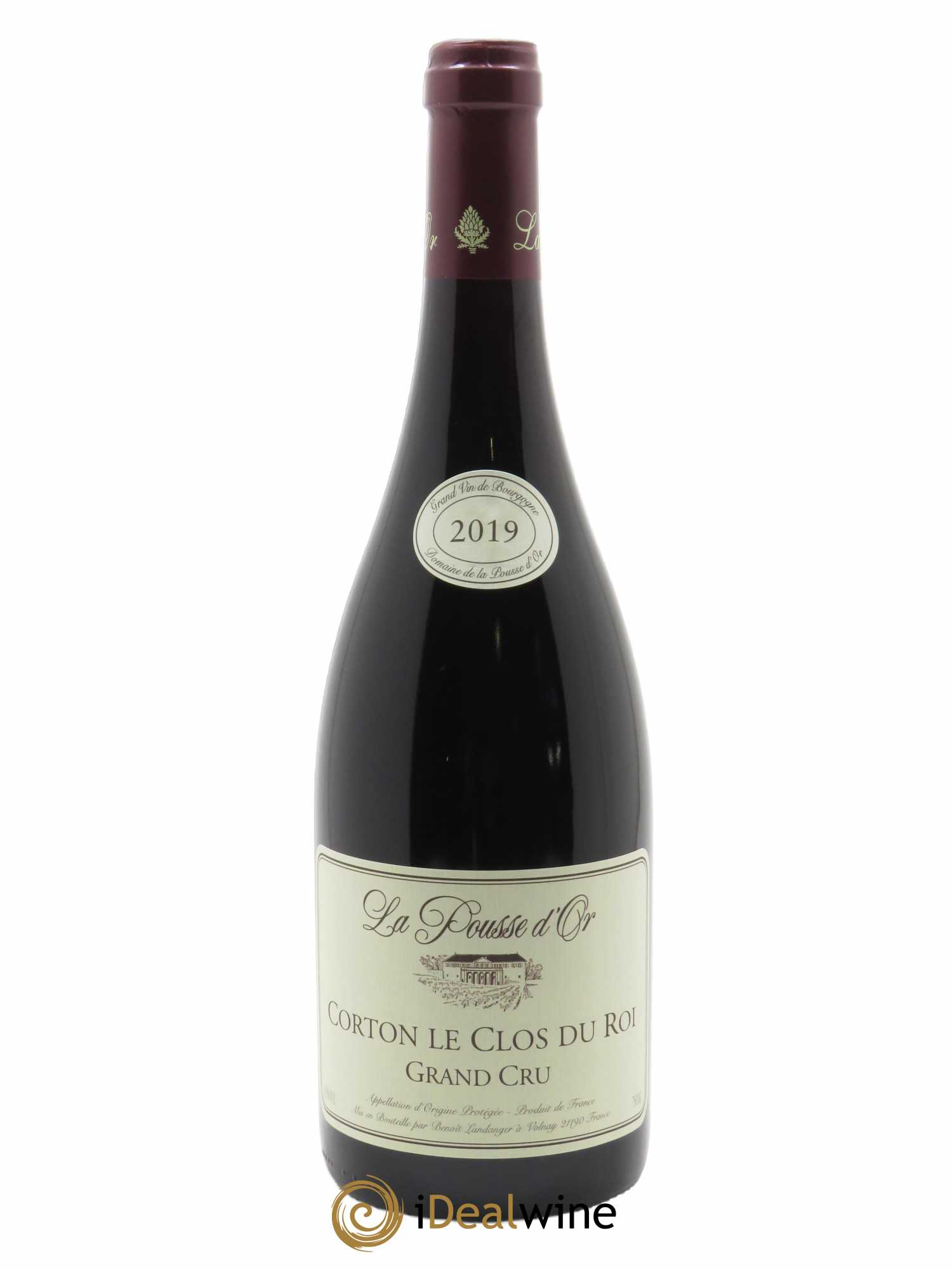 Corton Grand Cru Clos du Roi La Pousse d'Or (Domaine de)  2019 - Lot de 1 Bouteille