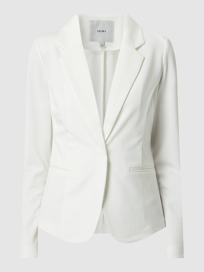 Blazer mit Reverskragen Modell 'Kate' in weiß
