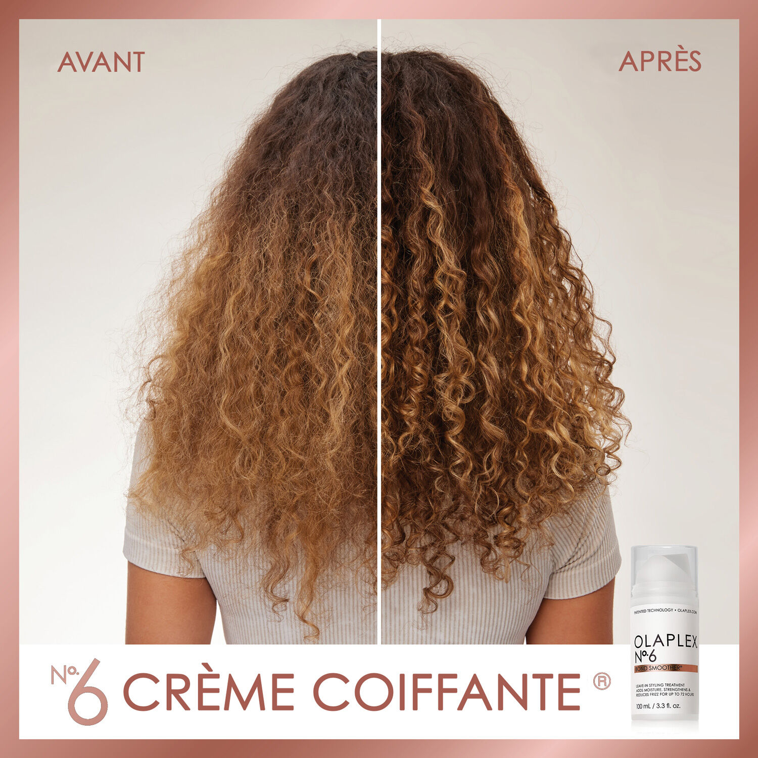 Olaplex N°6 Blond Smoother Crème de Coiffage Réparatrice 100 ml