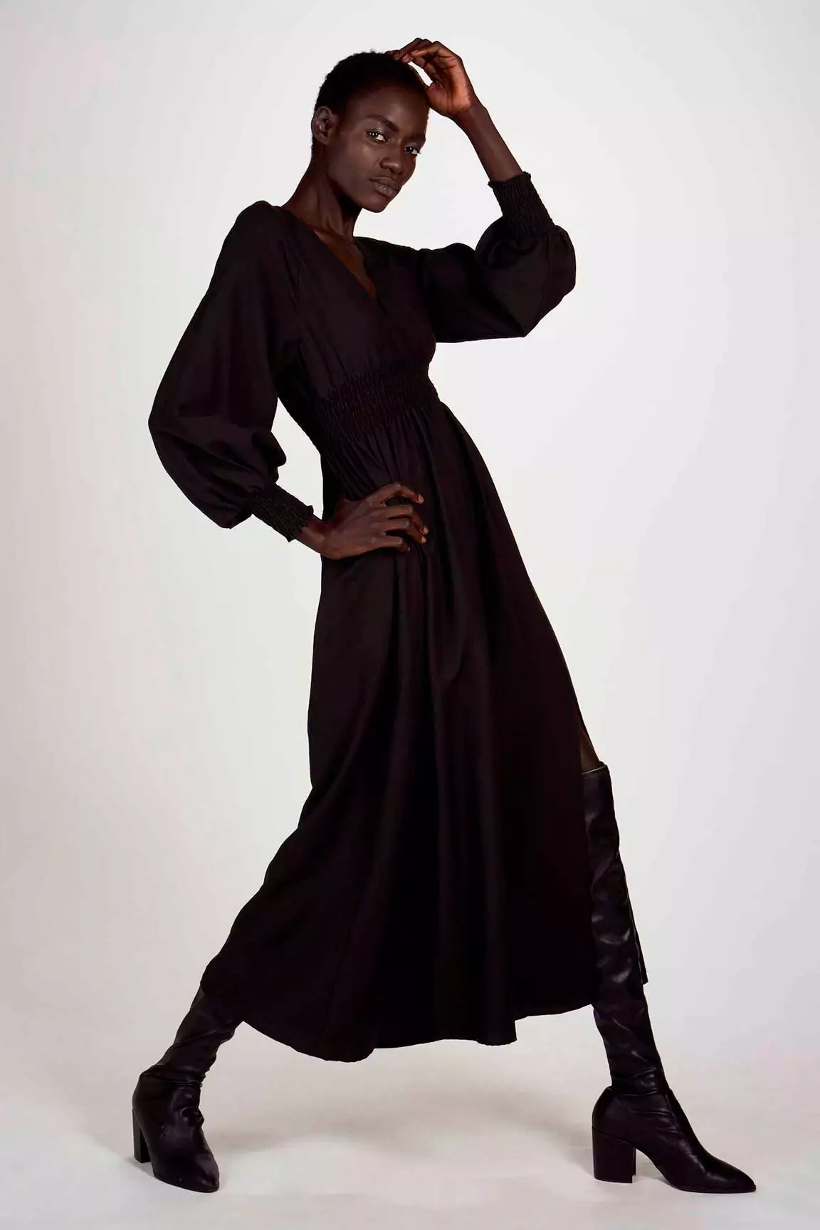 Astrid Black Label Robes Longues Femme couleur noir