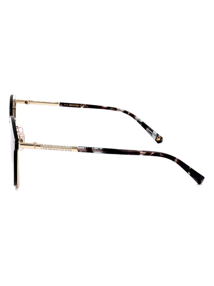 Swarovski Damen-Sonnenbrille in Gold/ Lila günstig kaufen 66