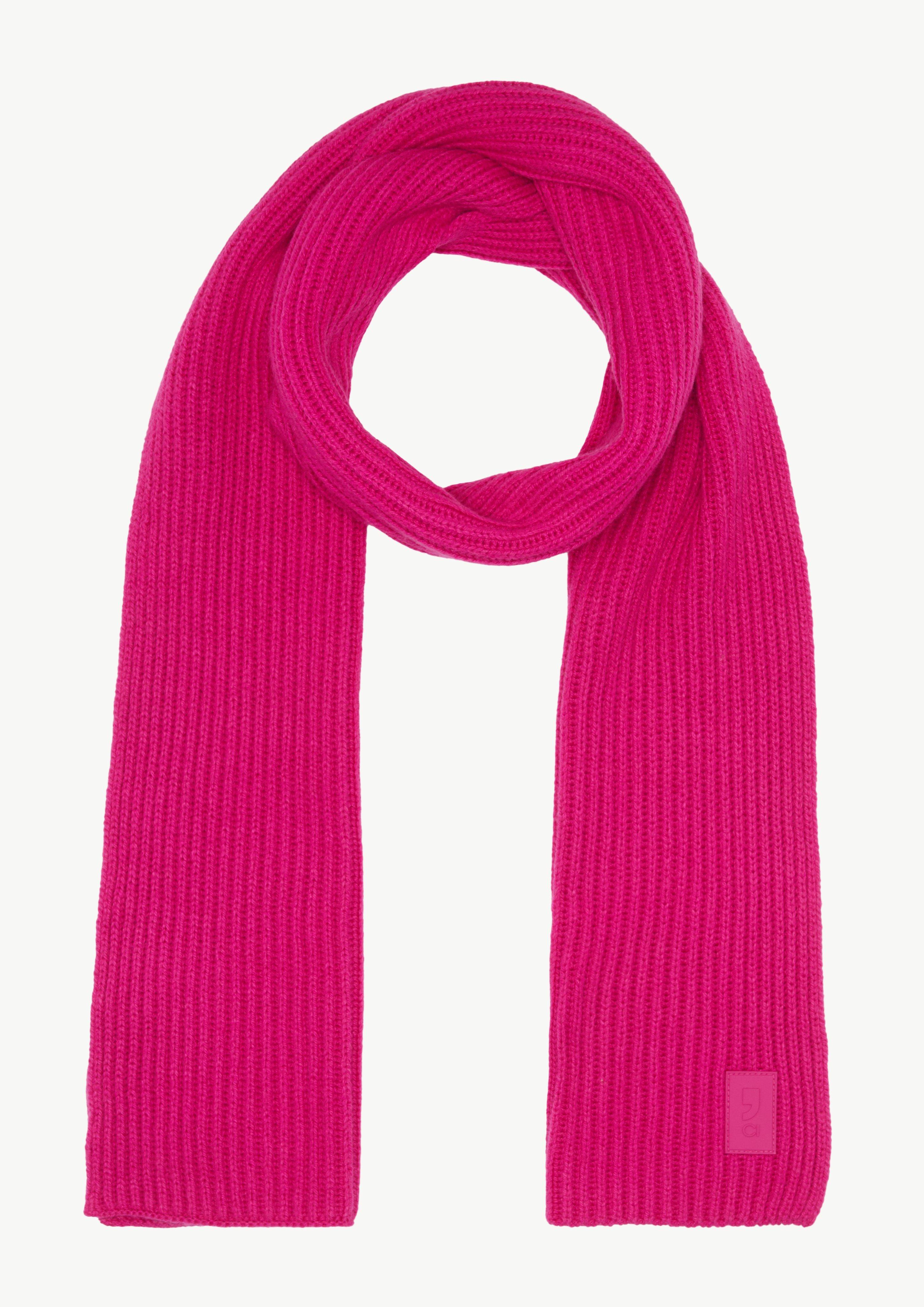 Schal aus Wollmix - pink