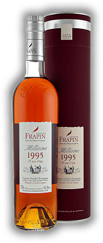 Frapin Millésime 1995 Premier Cru 25 Years Old Cognac Grande Champagne AOC Limited Edition Frapin Millésime 1995 Premier Cru 25 Years Old Cognac Grande Champagne AOC Limited Edition Jahrgangscognac voll einzigartiger Frapin Eleganz. Jahrgang 1995 - 0