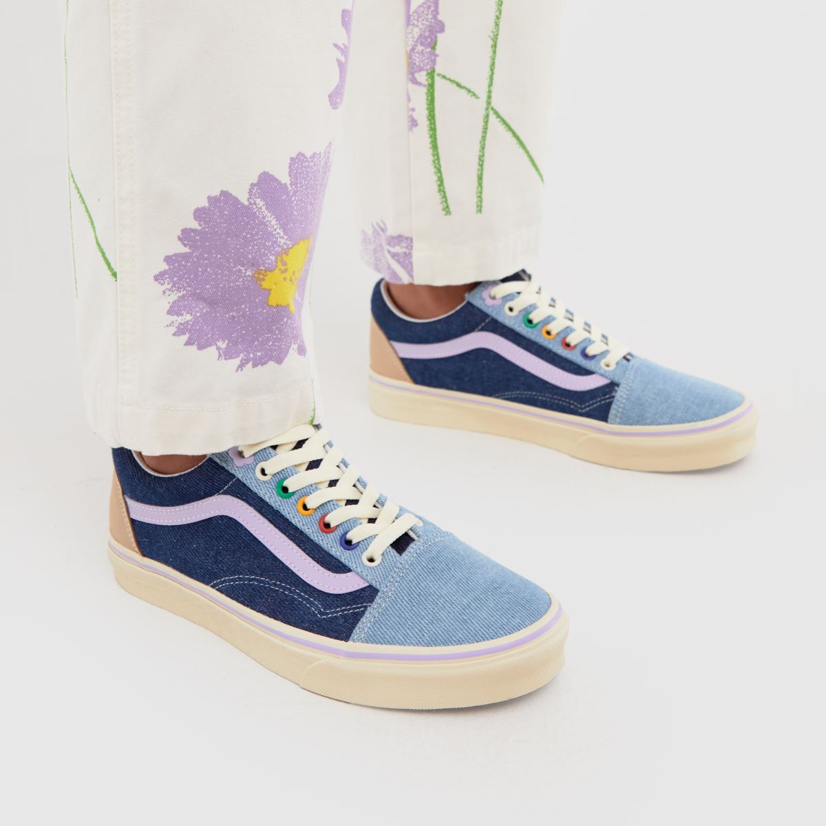 Vans – Old Skool – Em on Holiday – Multifärgade sneakers