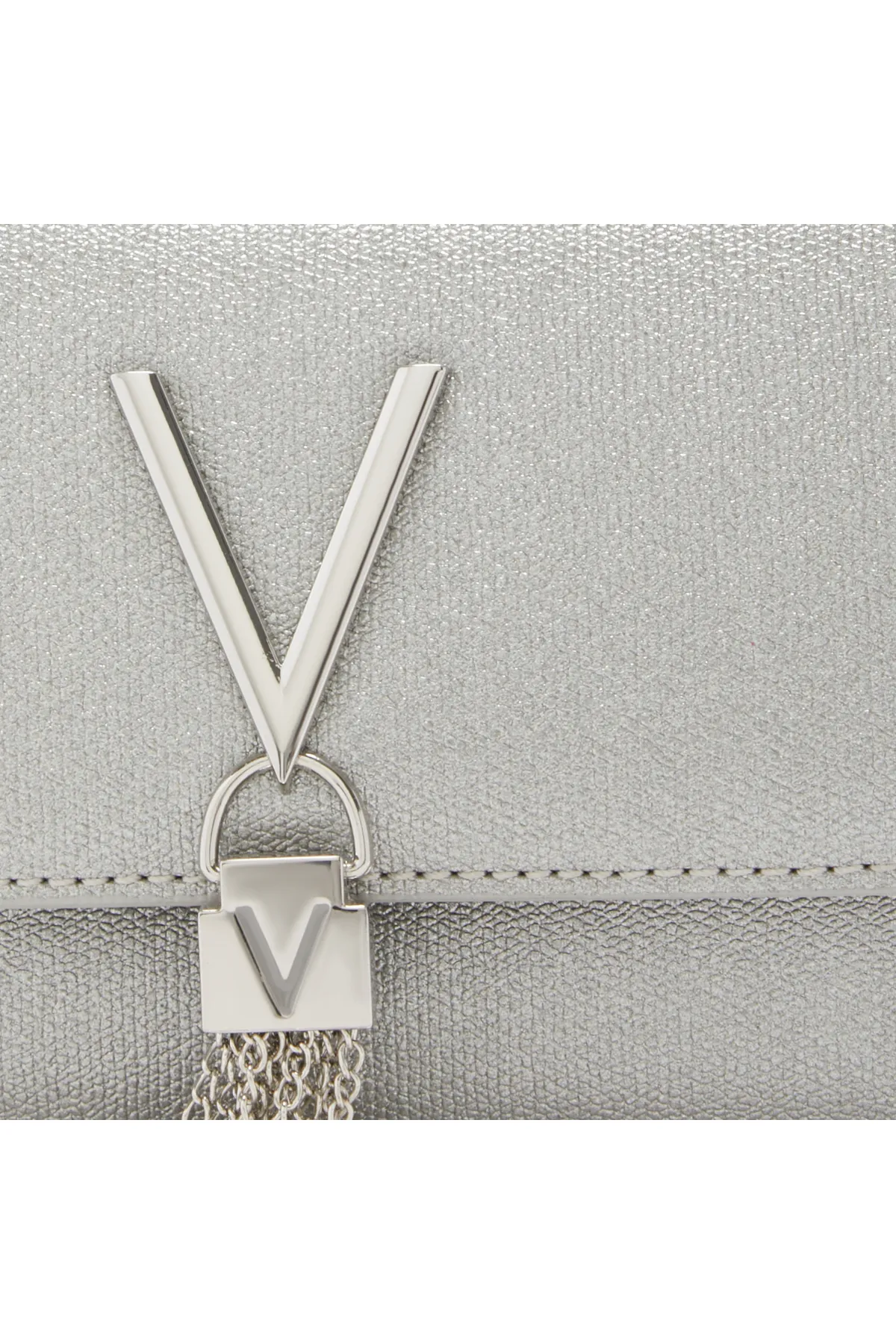 Valentino Bags  Divina Zilverkleurige Umhängetasche VBS5QY03GLIARGENTO